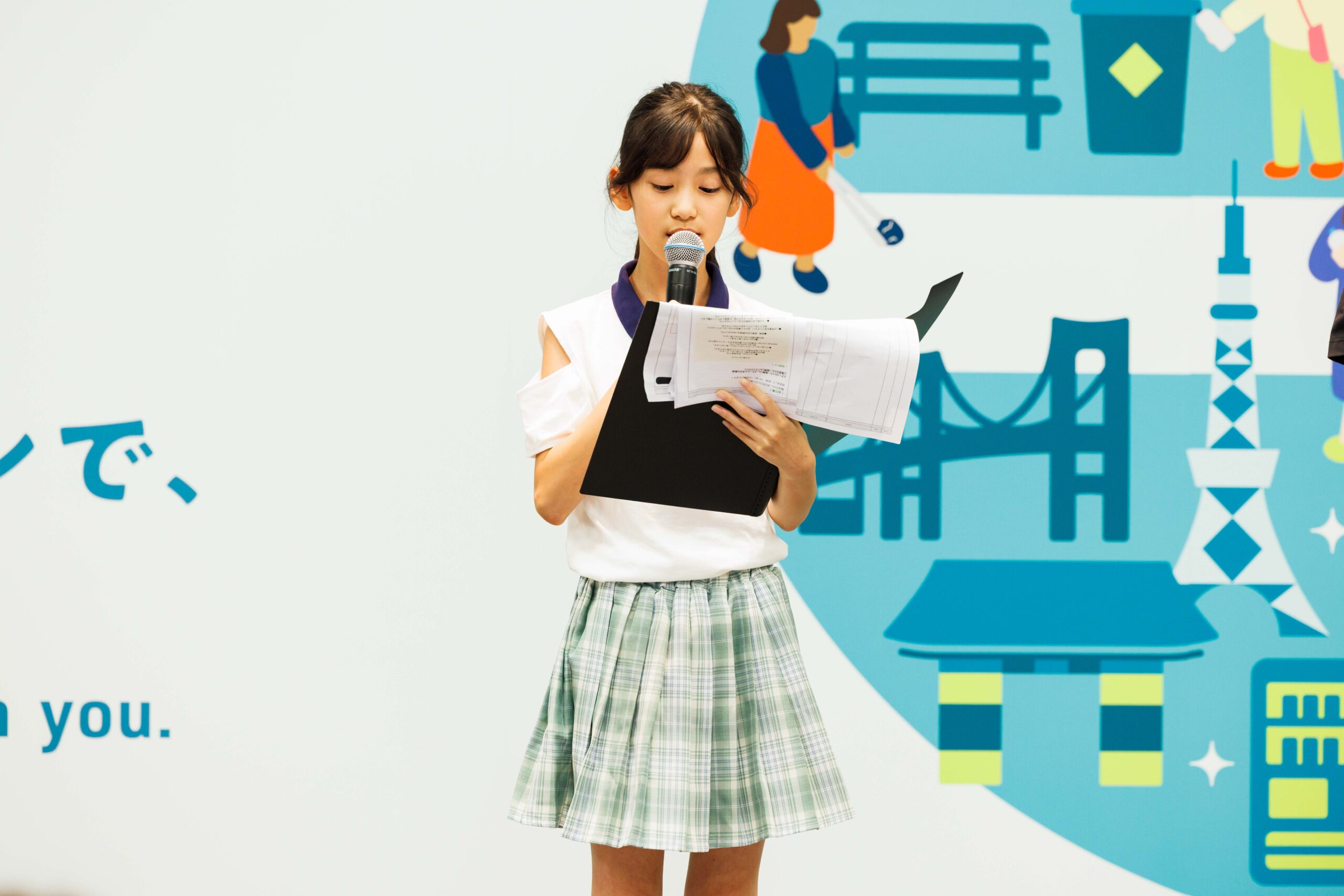 Chief Earth Saver KAEDEによるプレゼンテーション