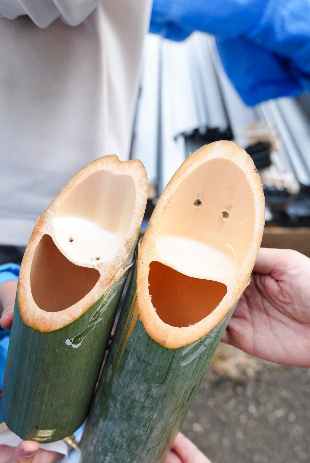 竹のコップ